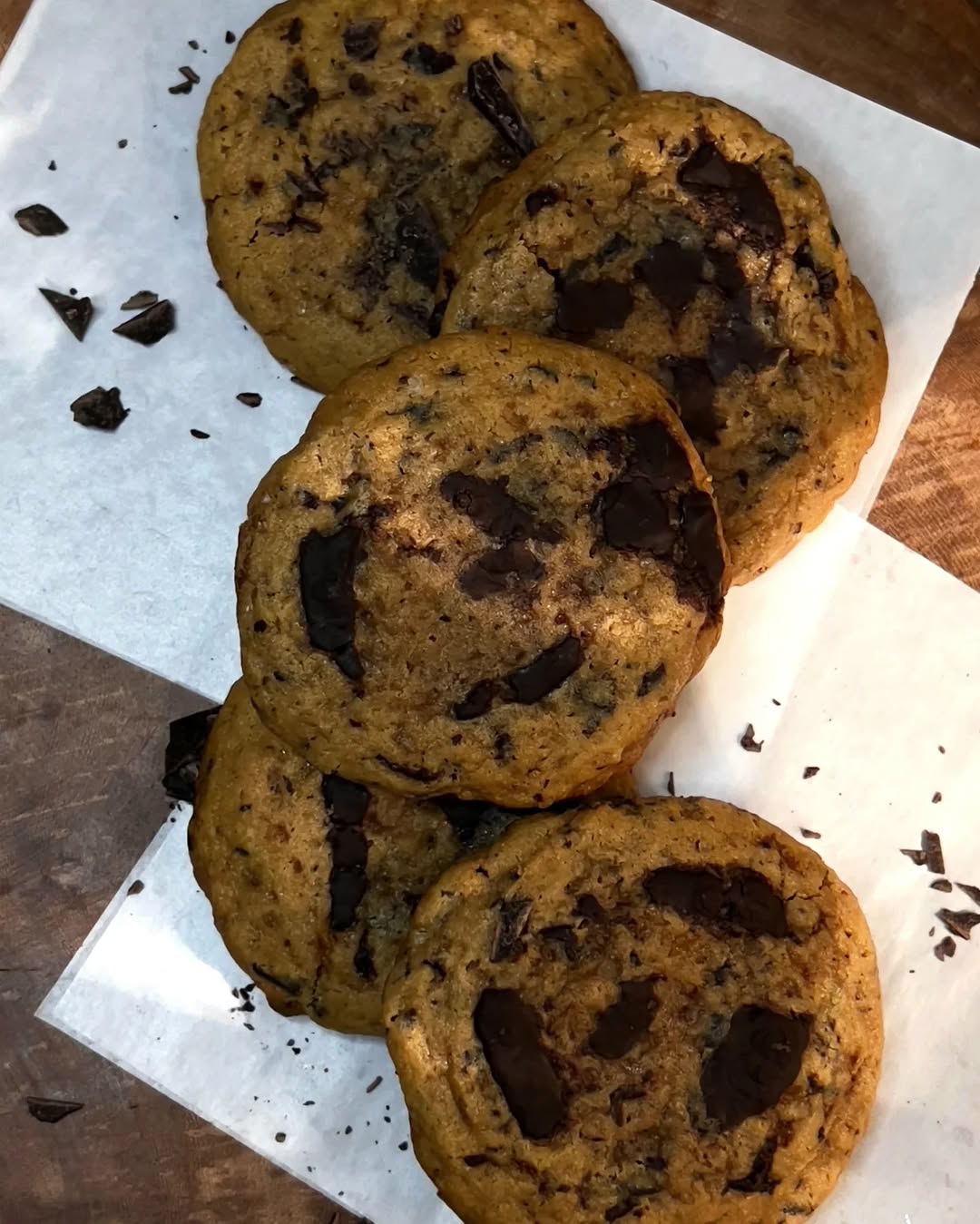 Cookies with Chocolate Chunks
